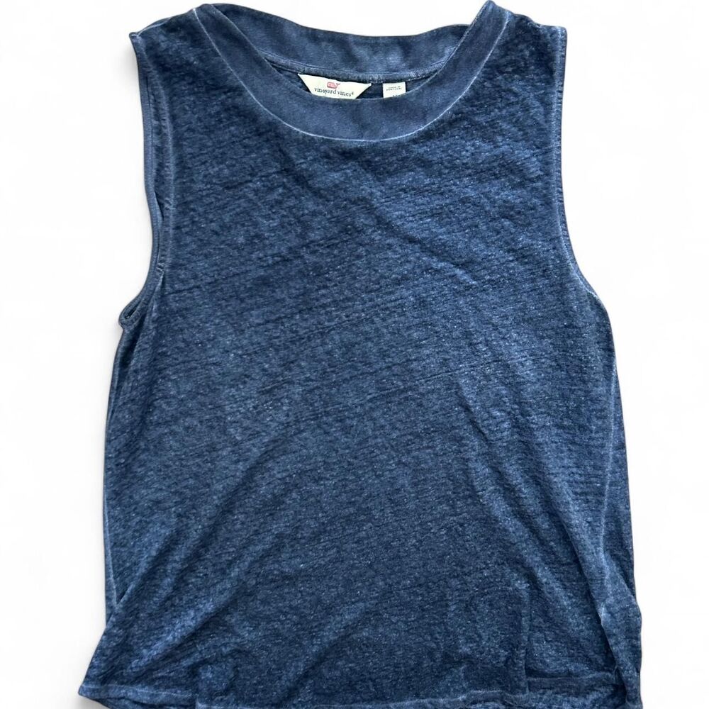 Vineyard Vines Linen/Cotton Tank - Size M
